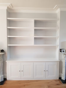 fitted cupboards with shelves | JV Carpentry