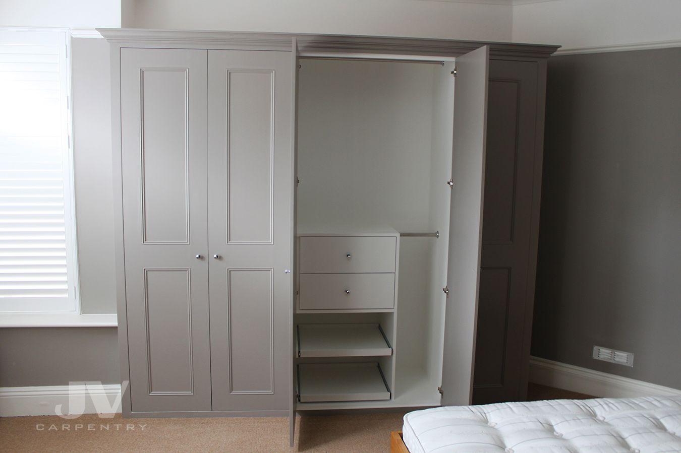 14 Grey Fitted Wardrobes Ideas For Your Bedroom Jv Carpentry