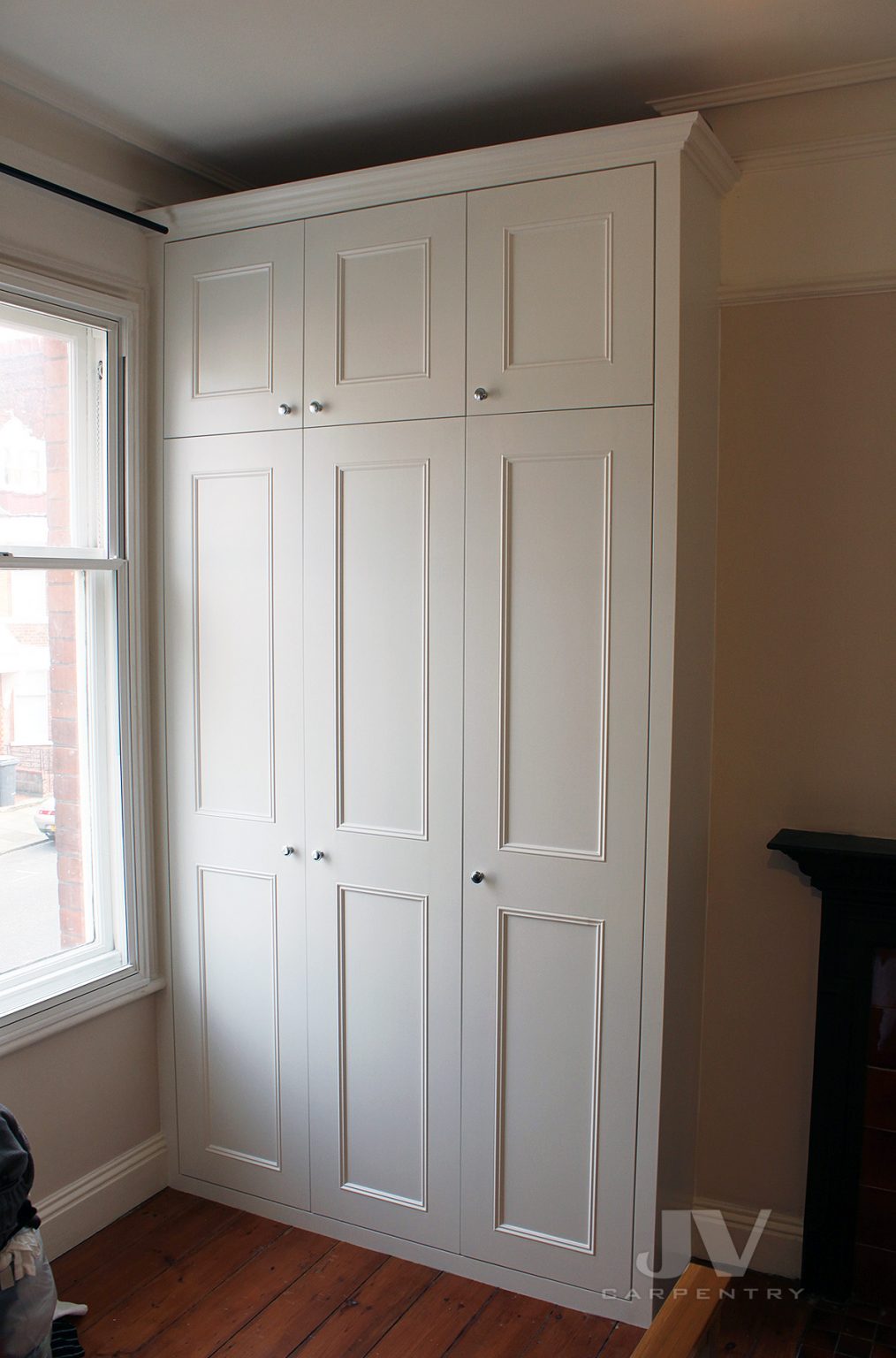 Built In Wardrobe Around The Window Ideas Jv Carpentry