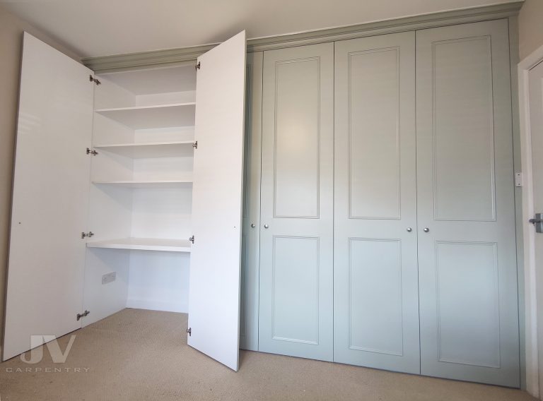 9 Fitted Wardrobes with Dressing Table Ideas | JV Carpentry