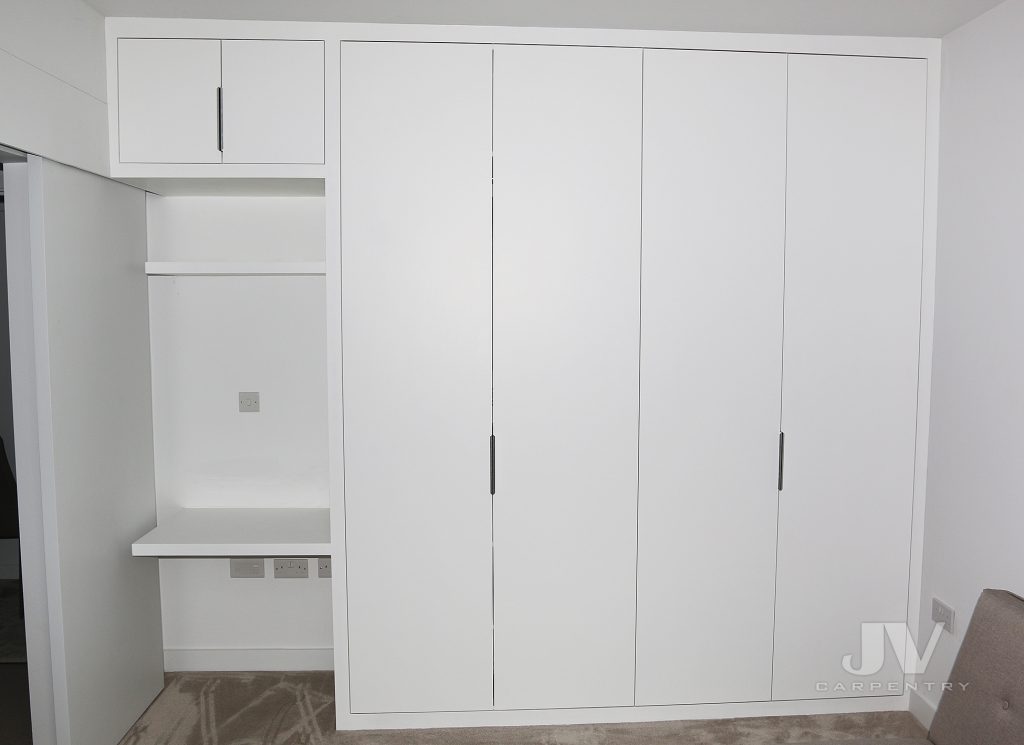 9 Fitted Wardrobes with Dressing Table Ideas | JV Carpentry