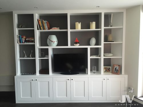 27 Custom Bookcases & Bespoke Shelving Units Ideas | JV Carpentry