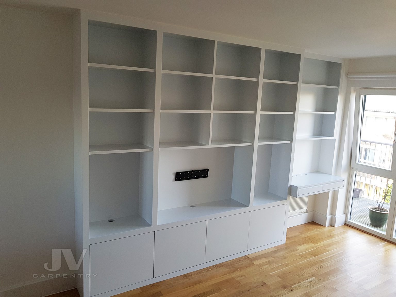 27 Custom Bookcases & Bespoke Shelving Units Ideas | JV Carpentry